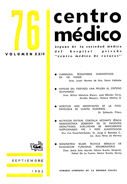 Revista Centro Médico