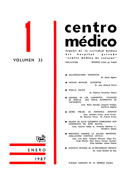 Revista Centro Médico