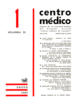 Revista Centro Médico