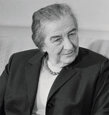 Golda Meir (Kiev 1898-Jerusalem 1978)