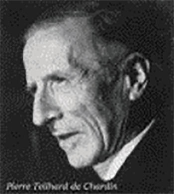 Pierre Teilhard de Chardin, religioso, miembro de la orden jesuita. (1881-1955)