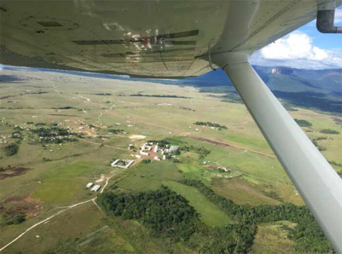 Foto N°9. Desde el aire, Wonken.