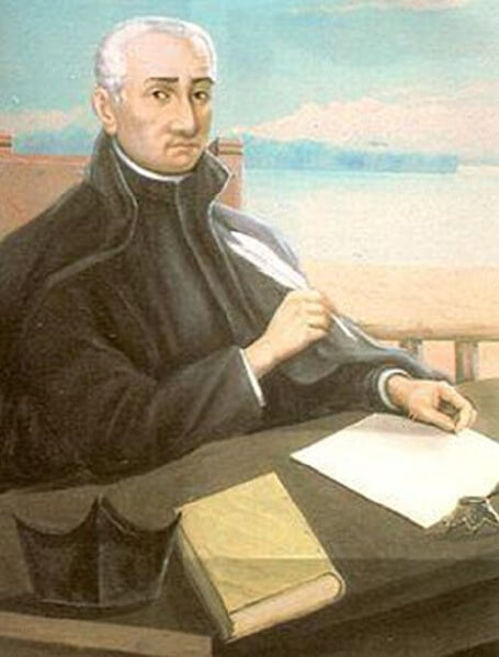 Figura 1. Padre Jesuita José Gumilla describió por primera vez la presencia del café en Venezuela en 1732 en el documento “El Orinoco Ilustrado y Defendido”.